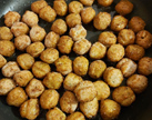 Vegan Falafel balls, deep fried