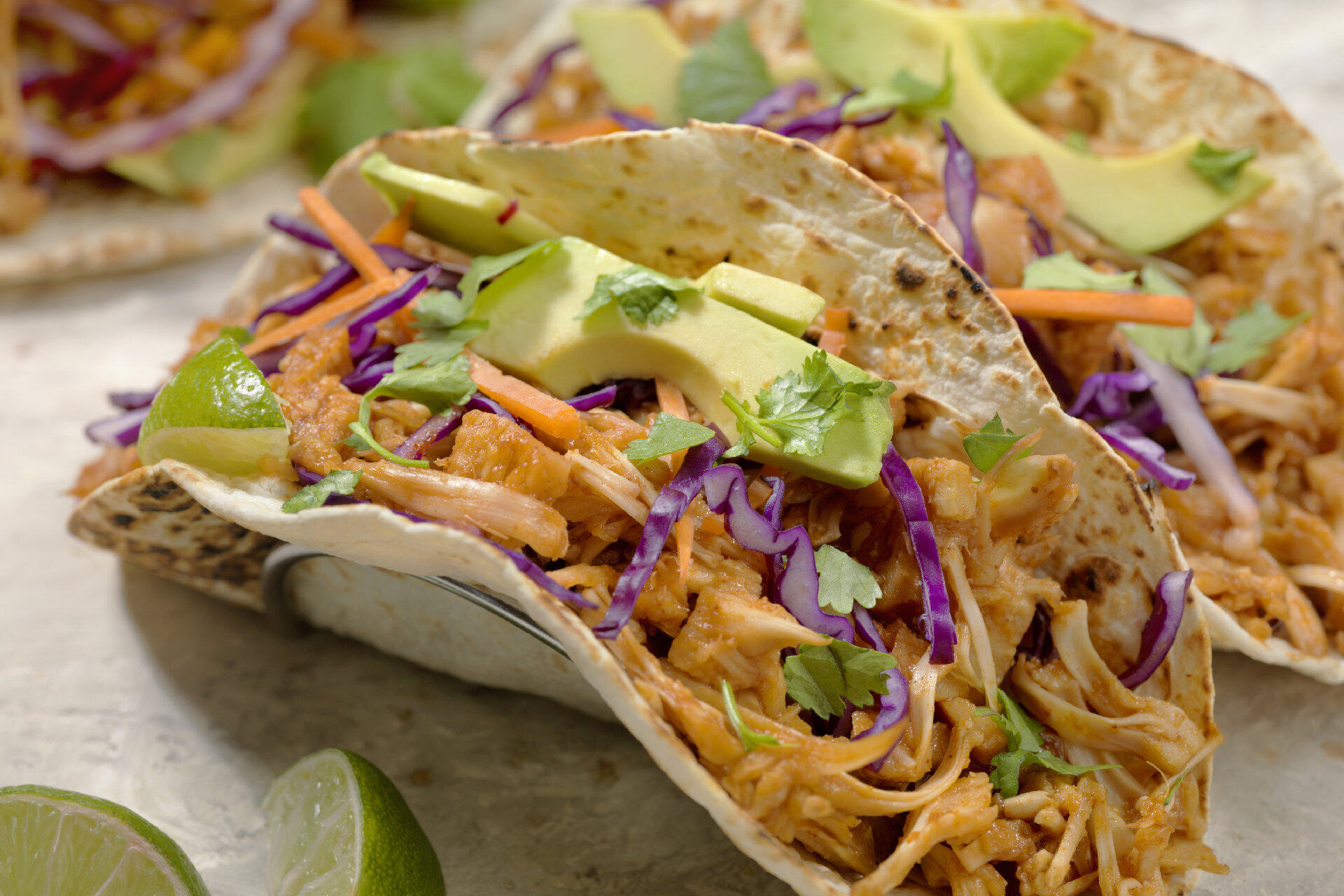 BBQ Pulled JACK FRUIT Taco