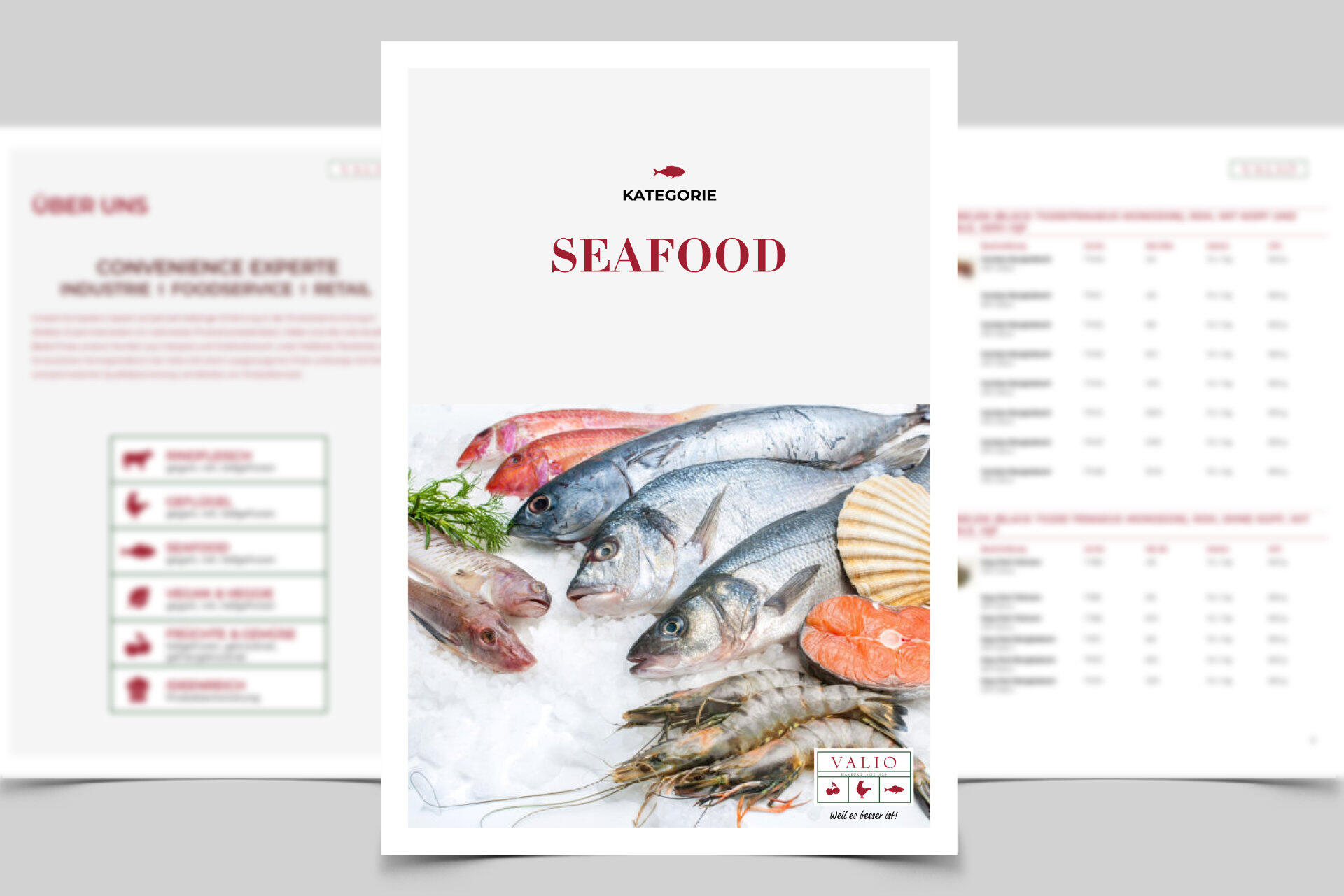 VALIO Produktkatalog Seafood VALIO.de