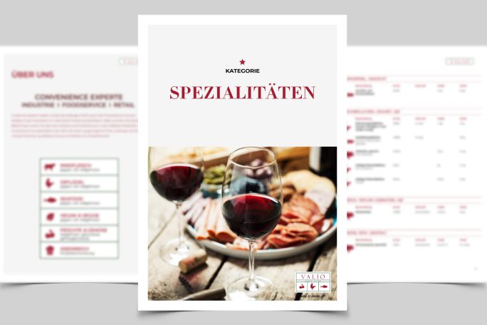 VALIO Produktkatalog Spezialitäten